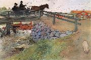 Carl Larsson The Bridge oil painting